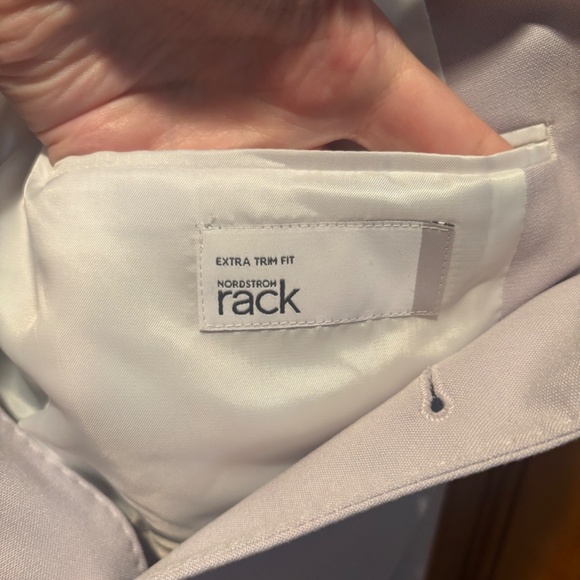 Nordstrom Rack Extra Trim Fit Suit Jacket Blazer in Lilac 40S NWOT - Picture 5 of 7